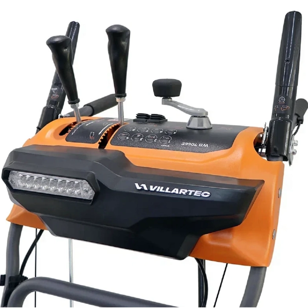 VILLARTEC WB7066EP снегоуборщик бензиновый 7 л.с, ковш 66 см, выброс 11 м, 6 вперед/2 назад