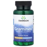 Swanson Vitamins, экстракт цветочной пыльцы Graminex®, максимальная сила действия, 500 мг, 60 капсул