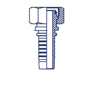 Фитинг DN 10 DKO-L (Г) 22x1.5 15