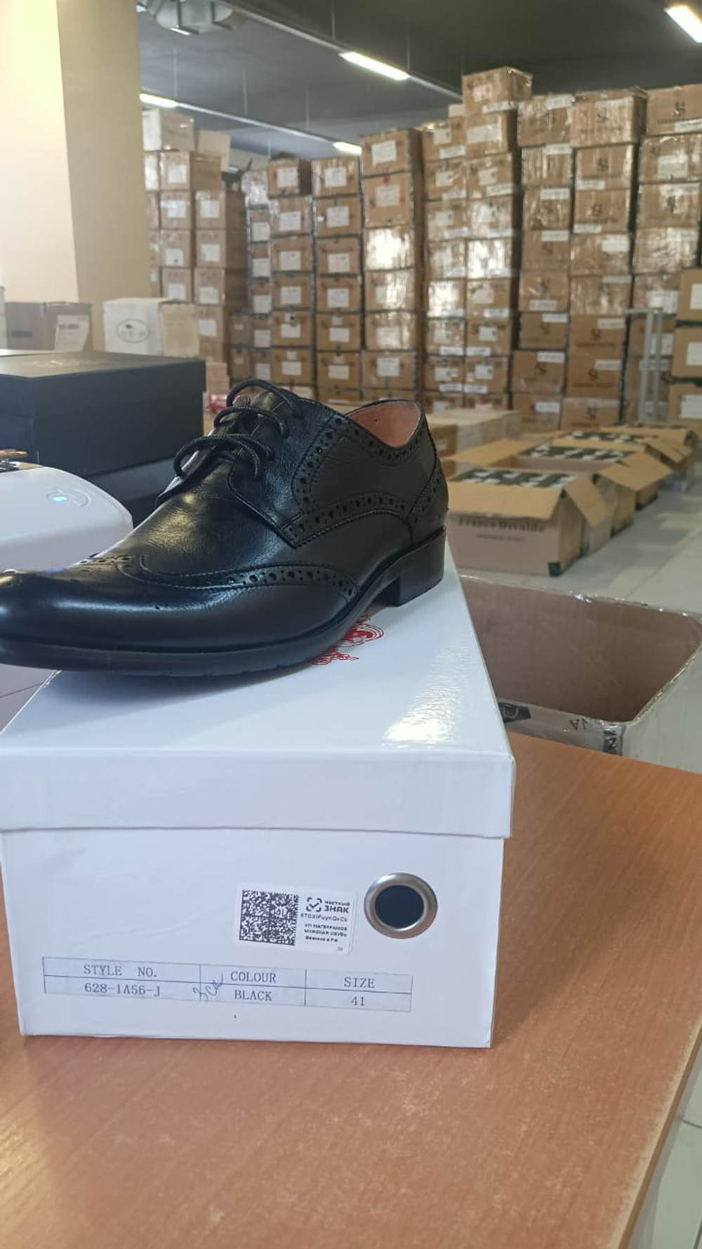 Туфли мужские FRED FARMAN 628-1A56-J