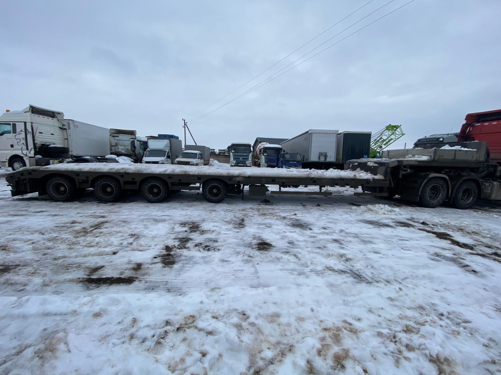 ДЕЛО Техники 9834* Полуприцеп тяжеловоз 4 оси 9834-0000050-05 (Раздвижной)