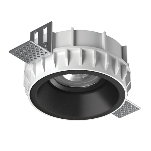 G214607BMOD Светильник DOMINO ROUND под LED модуль/лампу МR16 ЧЁРНЫЙ (214610+214607+214007)