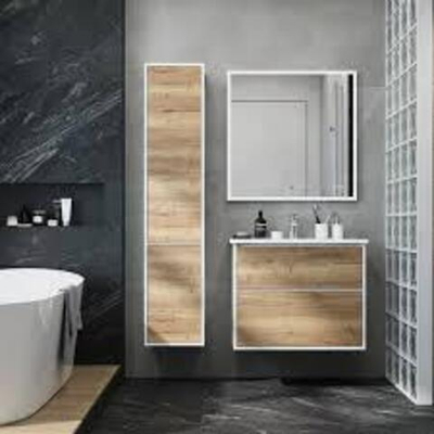 Комплект Мебели Альберо 100 (ТУМБА С РАКОВИНОЙ, ПЕНАЛ)