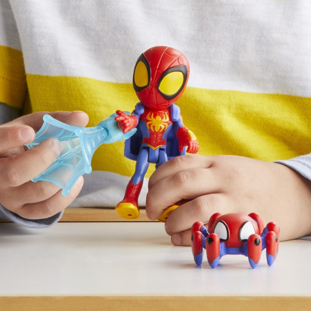 Hasbro Spidey Amazing Friends - фигурка супергероя Spidey Web-Spinners F7256 / артикул   F8143 F7256  / GTIN 5010996136527
