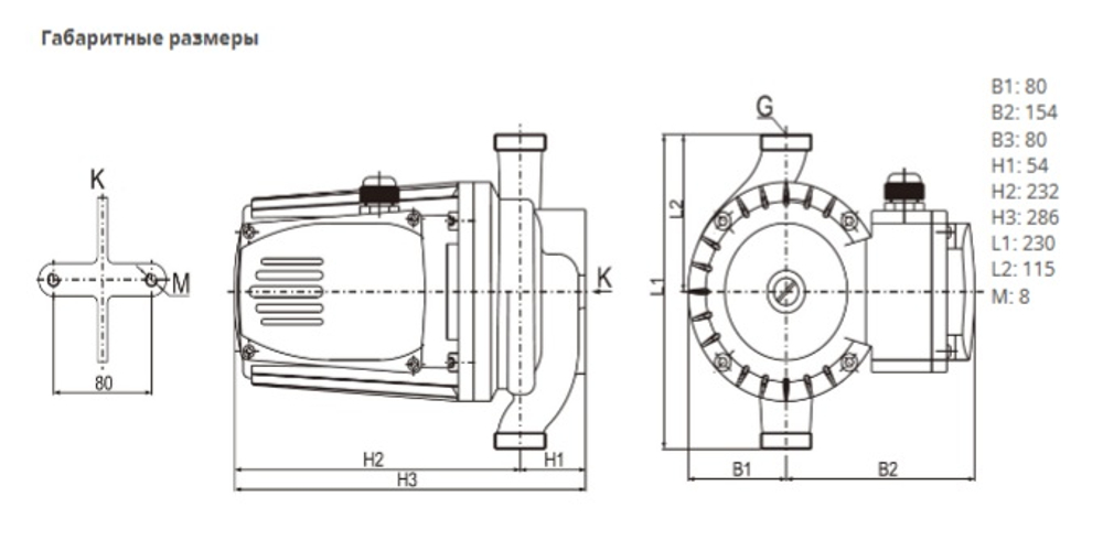 Насос NOZ 25/20 DM