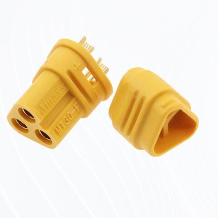 Силовой разъем MT30 коннектор питания мама + папа (штекер + гнездо)