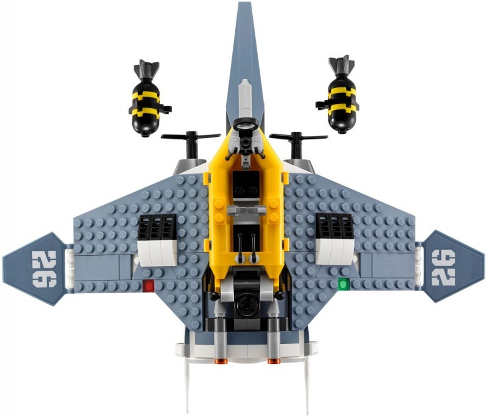 LEGO Ninjago Movie: Бомбардировщик Морской дьявол 70609 — Manta Ray Bomber — Лего Ниндзяго Муви