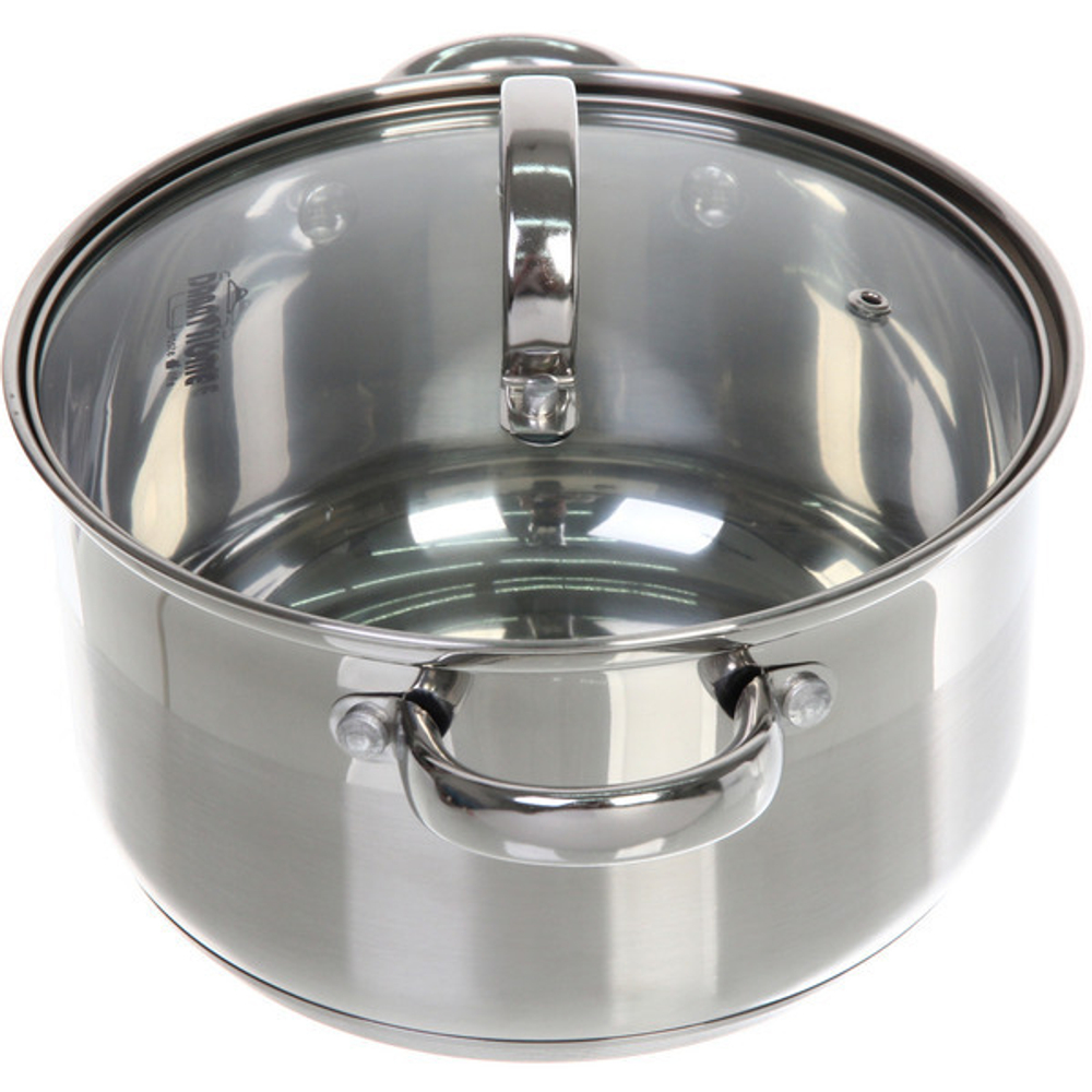 Набор посуды из нержавеющей стали EMMA 3 предмета (3 кастрюли 1,9л, 2,7л, 3,6л), DH14-3