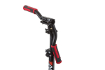 Самокат для детей  NOVATRACK DEFT, 230/200 мм, с фиксатором склад. рукоятей, черный