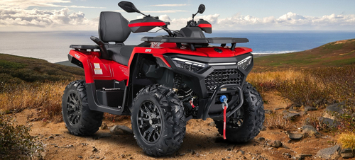 Квадроцикл HND QRX 650 красный