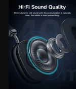 Наушники беспроводные Hoco. W35 MAX (TFcard+AUX)