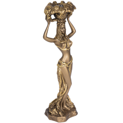 Подсвечник Цветок Египта Бронза