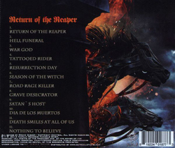 GRAVE DIGGER - Return of the Reaper, музыкальный компакт диск