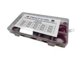 KIT-43 Набор силиконовых колец 15 размеров (150 шт.)