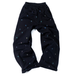 Оверсайз брюки бензин черные