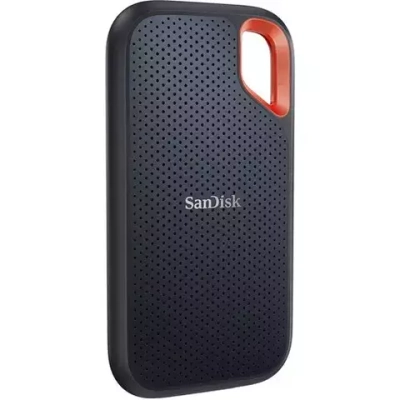 500 ГБ Внешний SSD SanDisk Extreme Portable V2, USB 3.2 Gen 2 Type-C, черный