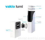 Приточная установка Vakio LUMI компактная для тонких стен толщиной до 400 мм до 120м3\ч