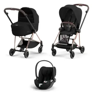Детская коляска Cybex Mios 3 в 1 Sepia Black Rosegold