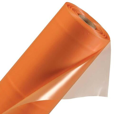 Пленка п/э с УФ защитой 1,5% ЭКОН 150мкм рукав (1500х2) длина 100 метров ОРАНЖЕВАЯ