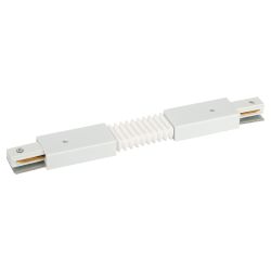 Коннектор питания ЭРА TR-1PA-СF WH для однофазного шинопровода гибкий белый