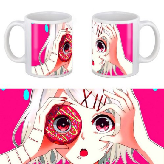 Кружка керамическая Токийский Гуль Джузо Tokyo ghoul, 330 мл