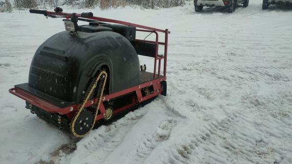 Мотобуксировщик MOTODOG 500 Mini 13 л.с.