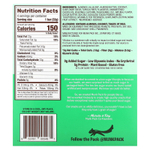 Munk Pack, жевательный батончик-мюсли, миндальная паста и шоколадная крошка, 4 батончика по 32 г (1,12 унции)