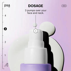 PSA VISIBLE IMPROVEMENT Peptides & Niacinamide Serum Мультифункциональная сыворотка с пептидами и ниацинамидом, 30 мл