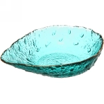Салатник стеклянный «ICE CRYSTAL» 15см морской