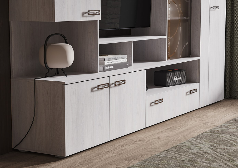 Сиена Гостиная Дуб анкор светлый / Дуб анкор светлый