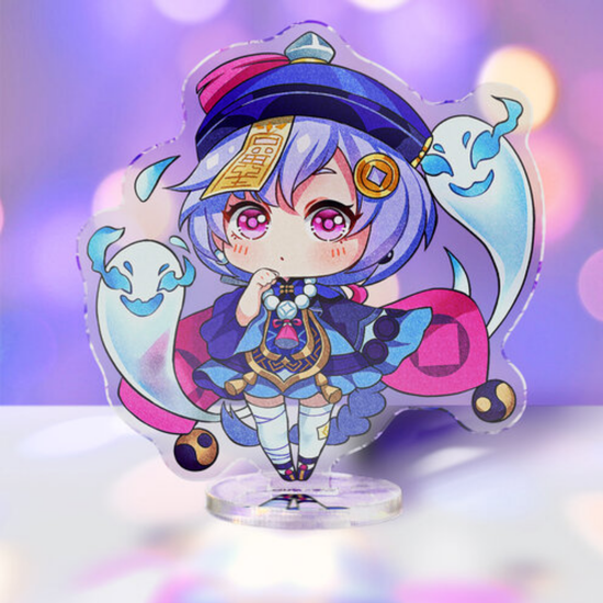 Фигурка акриловая Геншин Импакт Ци Ци, Genshin Impact