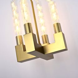 Люстра На Штанге Canelle Pendant Lamp 4 Modern Brass By Imperiumloft
