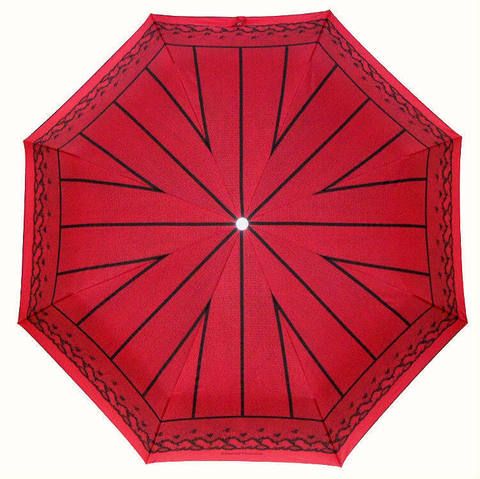 красный зонтик кружево автомат