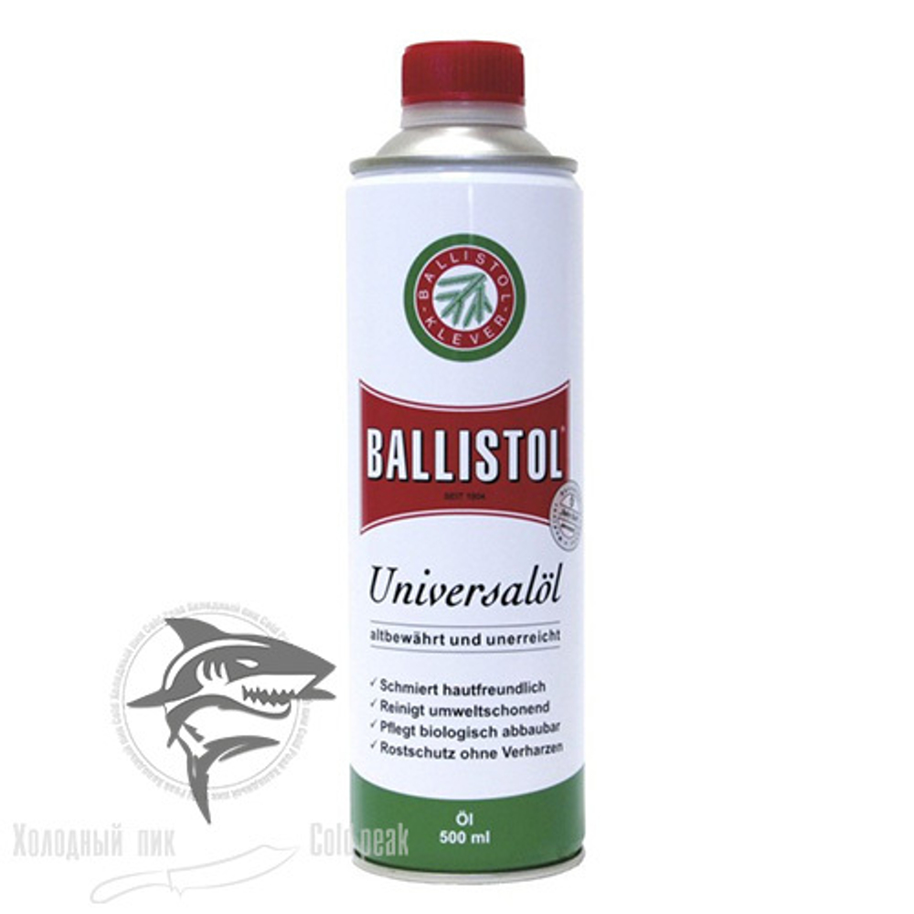 Масло оружейное Klever-Ballistol Oil 500мл