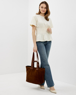 Сумка 864 15 коньячный