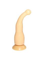 Универсальный массажер точки G и простаты Джага Джага 17 см (Цвет: телесный)
