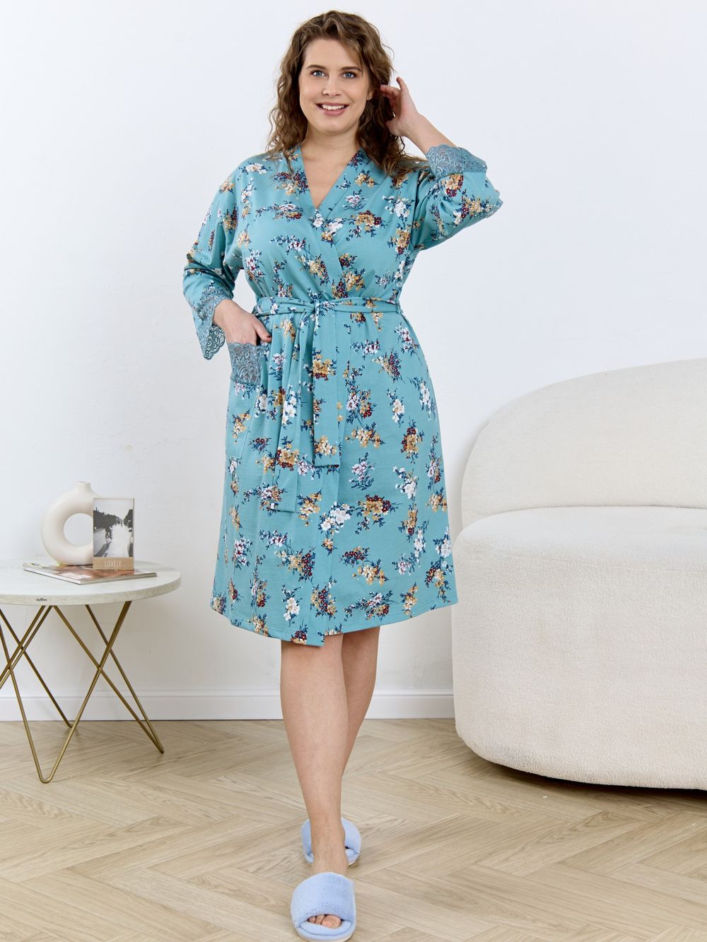 Халат Айрис-3 Виотекс ГОЛУБОЙ