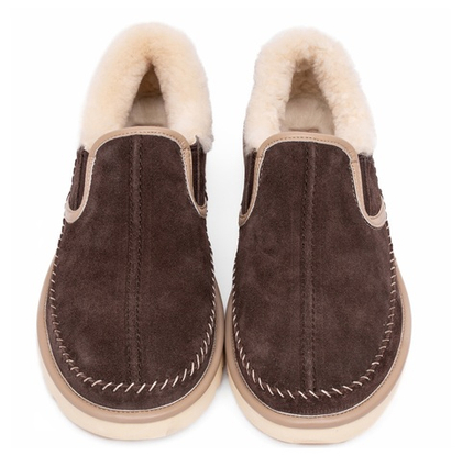 UGG Mens Stitch Slip On Chocolate