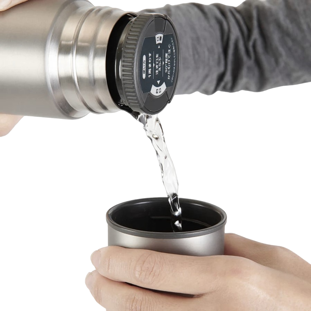 Термос Thermos из титана FJN-500 TGY (0,5 литра), серый