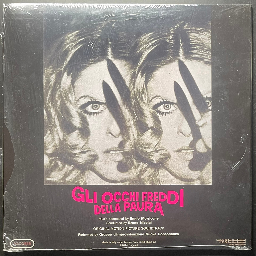 Ennio Morricone ‎– Gli Occhi Freddi Della Paura (Италия 2014г.)