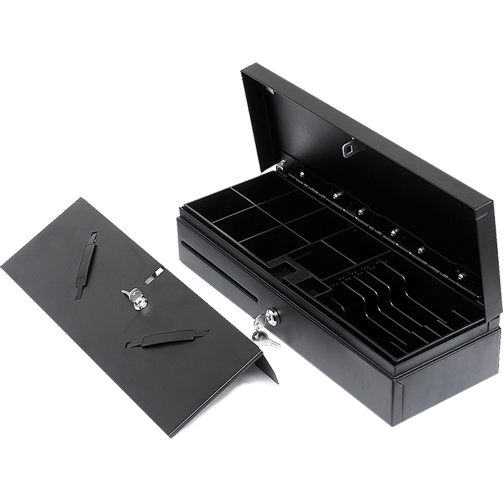 Денежный ящик PayTor FlipTop (Черный, Переходник, Штрих, арт. HT-FL-6001-13B2-2)