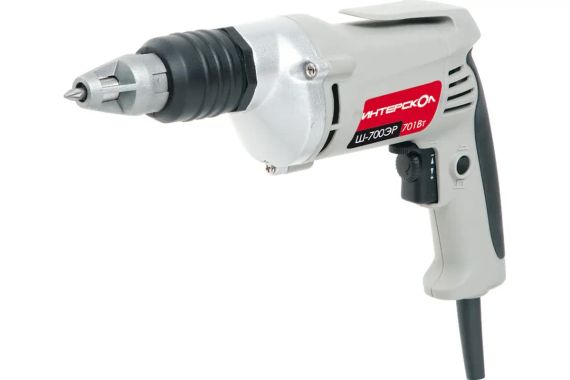 Сетевой шуруповерт ИНТЕРСКОЛ Ш-8/700ЭР