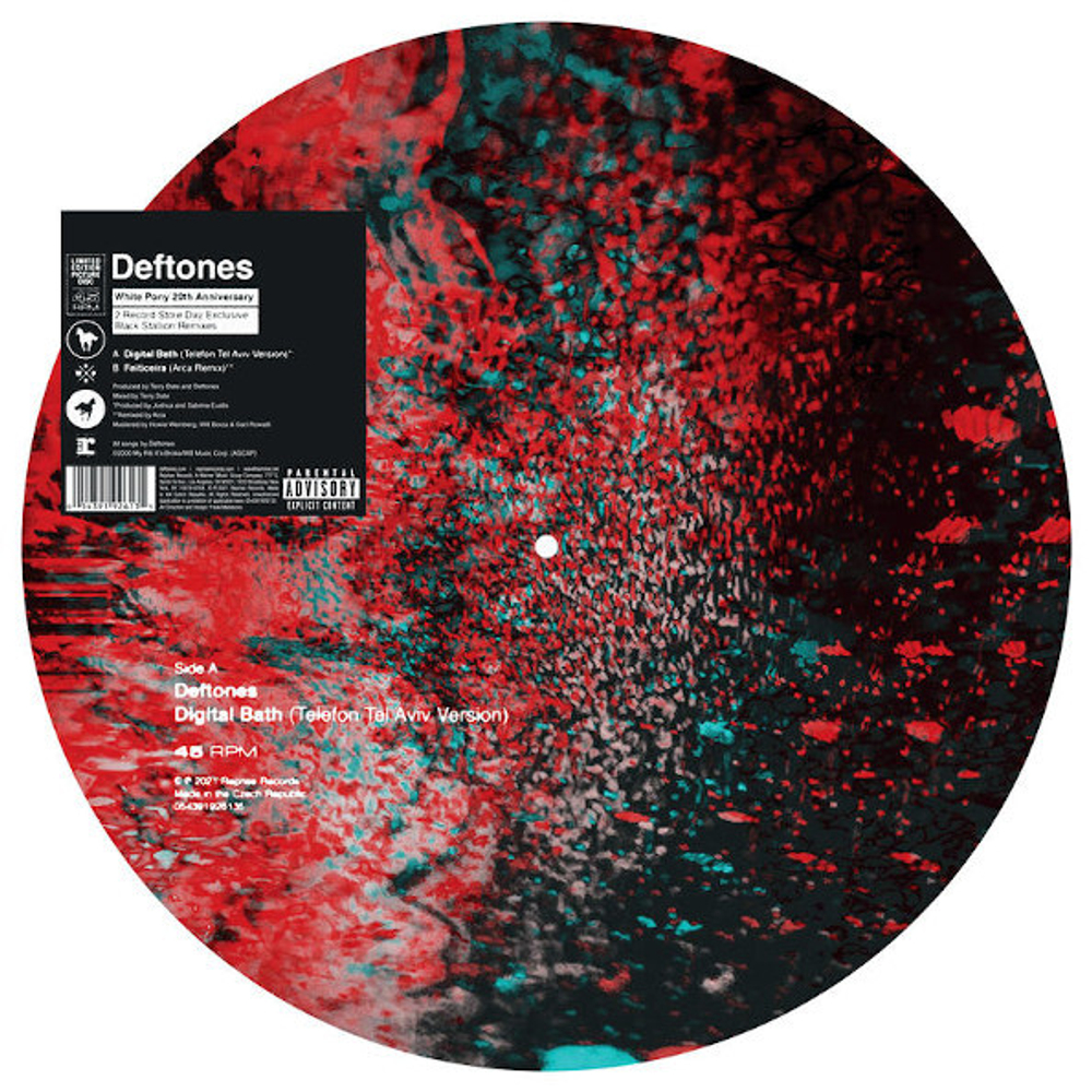 Deftones / Digital Bath (Telefon Tel Aviv Version), Feiticeira (Arca Remix)(Limited Edition)(Picture Disc)(12" Vinyl Single)
