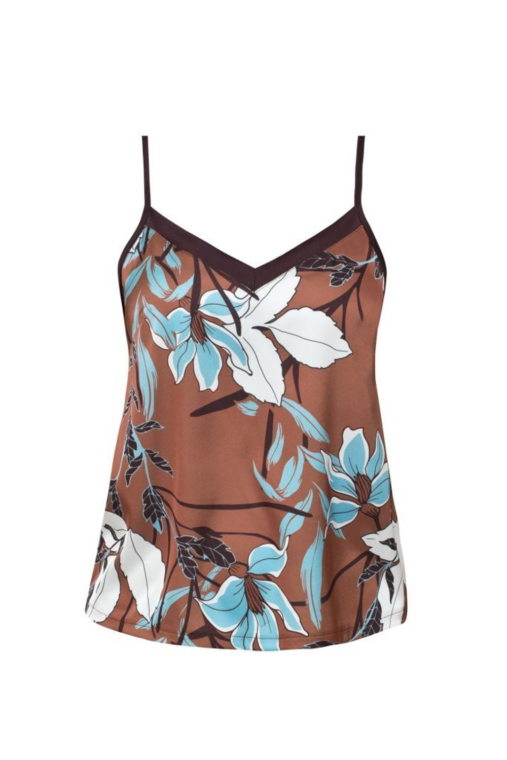 Пижамный комплект Heladia (Размер: XXL) (Цвет: коричневый)