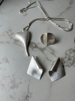 Серьги PLATE