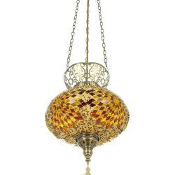 Citilux Каир CL419125 Подвесной светильник Мозаика Янтарь