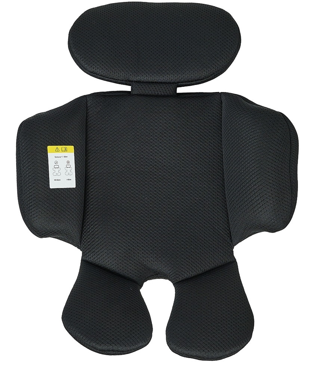 Детская коляска Roan Esso Кожа 3 в 1 с автокреслом Pituso Baesa Pro Black ESSK/214/1 Misti Mint/Grey/руч.Черный