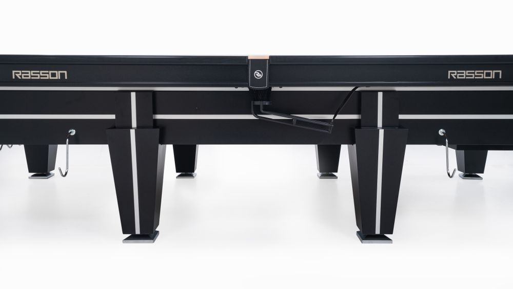 Бильярдный стол для русской пирамиды RASSON "Magnum" (12 футов, черный)