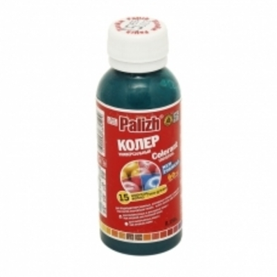 Колер для краски палиж 0.1л - морская волна ( номер 15)