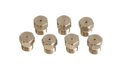 Комплект форсунок (жиклеров) конфорки для плиты Indesit (Индезит)/Ariston (Аристон)